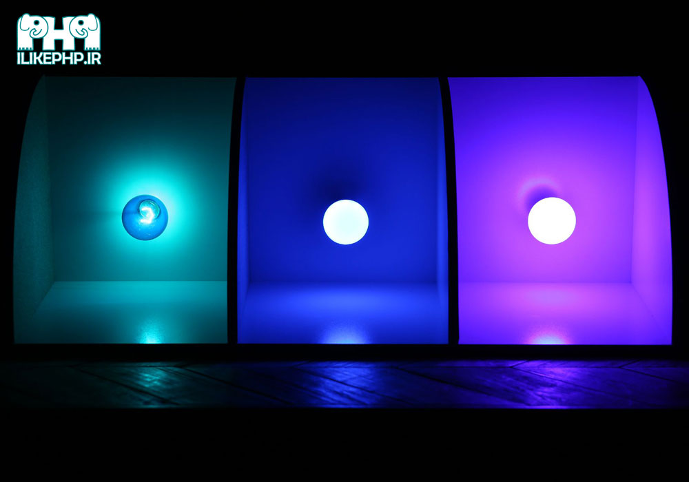 تغییر رنگ لامپ های هوشمند با گوگل هوم