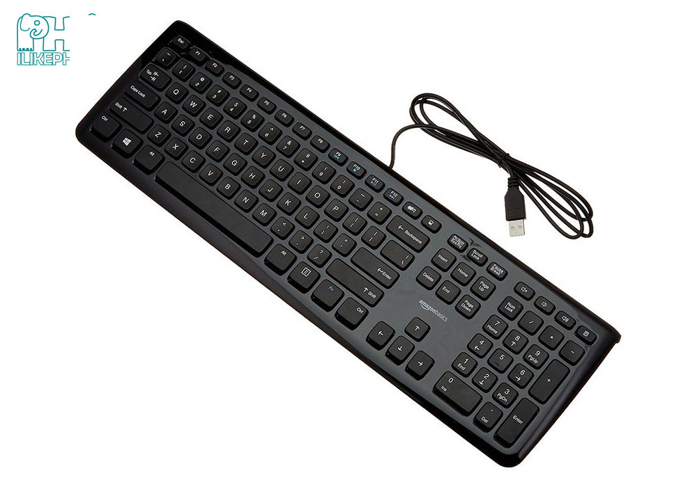 AmazonBasics Wired Keyboard کیبورد