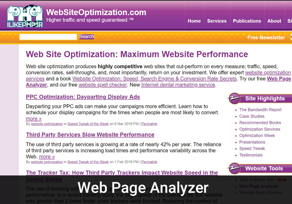 سایت websiteoptimization